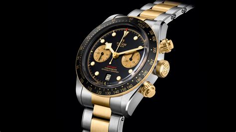 tudor chrono steel and gold|tudor black bay chronograph steel.